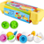 Combinando ovos brinquedos para crianças 1 2 3y montessori brinquedos ovos de páscoa bebê cor forma classificador jogos educativos aprendizagem