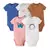 Kit 5 Bodysuits manga curta | - PETITÊ