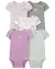 Kit 5 Bodysuits manga curta |