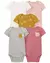 Imagem do Kit 5 Bodysuits manga curta |