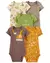 Kit 5 Bodysuits manga curta | - loja online