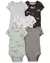Kit 5 Bodysuits manga curta | - loja online