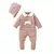 Saída Maternidade Menina de Tricot Artesanal | Vem com touquinha | - comprar online