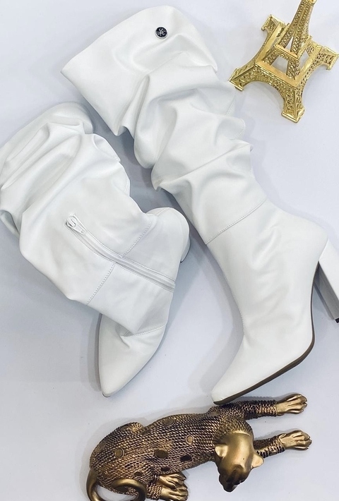 Bota Angelic branca - comprar online