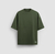 Camisa Masculina Oversized Premium 20.1 Verde Militar Lisa Camiseta Unissex Sem Estampa - comprar online