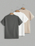 HIMLAND Camiseta Casual Masculina De Manga Curta Tricotada - loja online