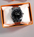 Relógio de pulso de luxo de alta qualidade para homem com calendário duplo, Elegante e requintado. Resistente à água e com mecanismo de quart