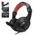 Fone de Ouvido Gamer LED RGB headset vermelho e vermelho-FOG-2-Envio Rápido P/ na internet