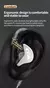 CCA CRA Wired HiFi Headset, Pendurado no ouvido, Monitor de Auscultadores, Cance - comprar online