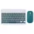 Imagem do Para ipad ar pro 11 bluetooth teclado sem fio mouse russo francês espanhol espa