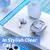 Fones de ouvido Bluetooth sem fio com microfone, auscultadores HIFI transparente - loja online