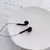 Headset com fio preto e branco com comprimento do cabo, jogo de computador e Liv - comprar online