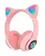 Fone De Ouvido Headset Orelha Gatinho Cat Bluetooth Led Rosa - comprar online