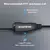 G-Forma Headset Walkie Talkie Fone de ouvido compatível com único fio Headphon