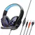 FONE DE OUVIDO HEADSET GAMER SOYTO SY 733mv com led. COR:AZUL na internet