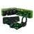 Combo Gamer ELG, CGDW41G, Teclado Membrana 107 Teclas, Mouse 2400DPI RGB, Headse