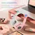 Imagem do Cute Cat Ears Fone de ouvido sem fio com controle do microfone, Bluetooth Headse