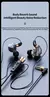 Fone de ouvido com fio HiFi dinâmico, fone de ouvido esportivo, baixo estéreo, - comprar online