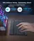Teclado sem fio bluetooth para android ios windows fino portátil universal blue - Drop Rapido