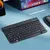 Teclado sem fio bluetooth para android ios windows fino portátil universal blue - comprar online