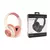 P202 fone de ouvido Bluetooth sem fio para computador, Touch Control, headset po - loja online