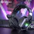 ONIKUMA Fones de ouvido para jogos com microfone HD flexível RGB Light Surround - comprar online