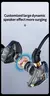 Imagem do Fone de ouvido com fio HiFi dinâmico, fone de ouvido esportivo, baixo estéreo,