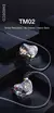 Imagem do Fone de ouvido com fio EARDECO-Bass com microfone, Fones de ouvido esportivos, F