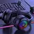 ONIKUMA-Gaming Headset com microfone com cancelamento de ruído, som surround, l na internet