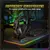 Imagem do ONIKUMA X13 Gaming Headset com microfone RGB luzes sobre a orelha fone de ouvido