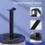 Alumínio liga desktop fone de ouvido cabide suporte vertical gaming headset sup