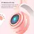 Cute Cat Ears Fone de ouvido sem fio com controle do microfone, Bluetooth Headse