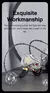 Imagem do Fone de ouvido com fio EARDECO-Bass com microfone, Fones de ouvido esportivos, F