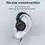 G-Forma Headset Walkie Talkie Fone de ouvido compatível com único fio Headphon