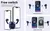 ACEFAST-T6 TWS Fone De Ouvido Sem Fio, Bluetooth 5.0 Fones De Ouvido, Esporte Ga - loja online