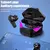 Imagem do X15 tws fone de ouvido sem fio bluetooth 65ms baixa latência earbud esort gamin