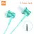 Original xiaomi baixo som fone de ouvido com fio 3.5mm in-ear esporte música fo - loja online