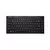 Teclado USB Mini Flat Oex TC301 8 Funções Multimídia ABNT2 Preto