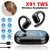 X91 OWS Earhook Fones de ouvido Bluetooth 5.3 Baixa Latência Gaming Sport Heads