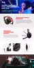 Headset Gamer P3/P2 com Arcos Dobráveis Preto/Vermelho – ELG - loja online
