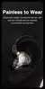 Fone de ouvido com fio EARDECO-Bass com microfone, Fones de ouvido esportivos, F