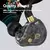 Fone de ouvido com fio EARDECO-Bass com microfone, Fones de ouvido esportivos, F