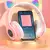 Cute Cat Ears Fone de ouvido sem fio com controle do microfone, Bluetooth Headse na internet
