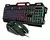 Kit Teclado e Mouse Gamer Profissional LED Colorido USB 2.0 PC retroiluminado 3 - comprar online