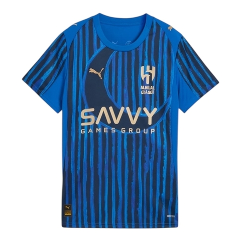 Camisa Al-Hilal Edição especial Mundial de Clubes 25/26 - Torcedor Adidas Feminina - Azul