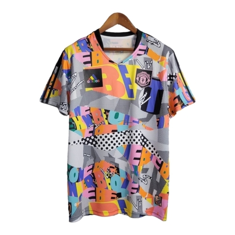 Camisa Edição especial Manchester United 23/24 - Torcedor Adidas Masculina - Colorida