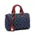 Bolsa de ombro feminina bolsa de travesseiro de emenda de cowboy, bols - Click Perfeito