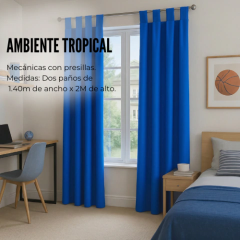 Cortinas de Ambiente Tropical Mecánico en internet