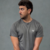 Imagem do Kit com 3 Camisetas Masculina Drifit Preto/ Azul e Cinza