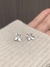 Aros Flor Plata